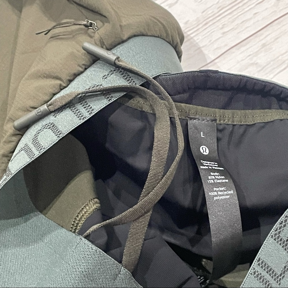 Lululemon Run State Jogger Men Large Olive Green - Picture 6 of 8